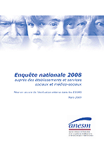 Enquête nationale 2008 auprès des établissements et services sociaux et médico-sociaux Mise en oeuvre de l'évaluation interne dans les ESSMS
